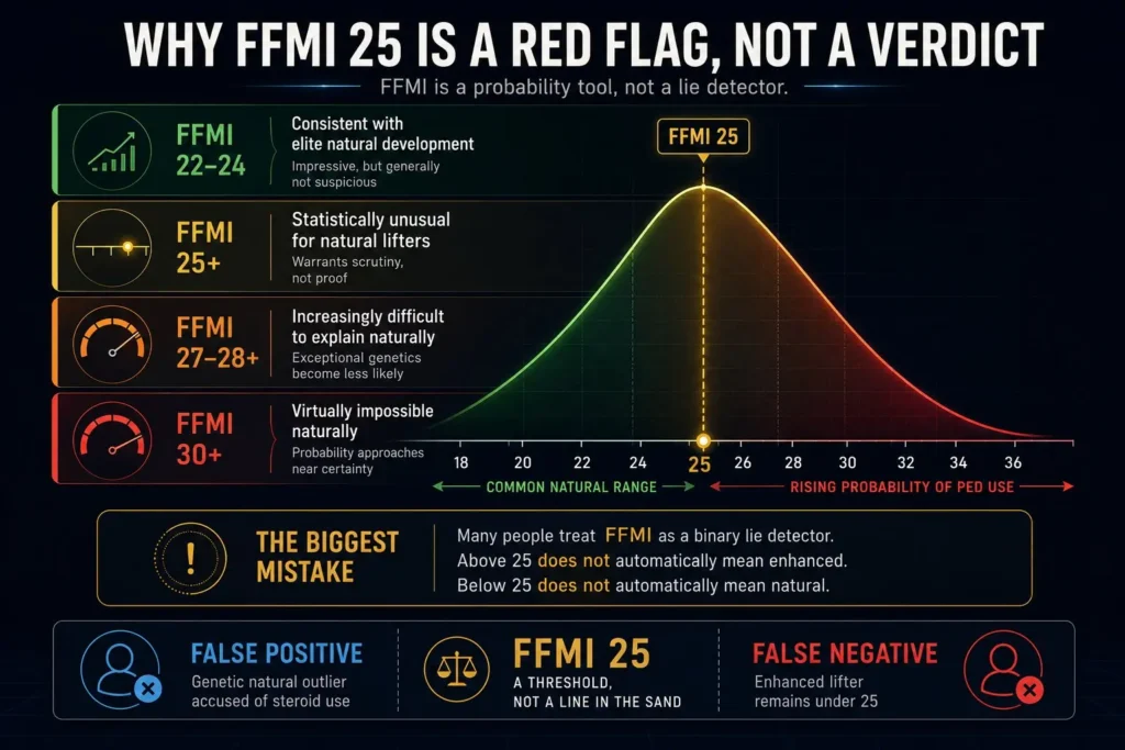 ffmi 25 red flag?